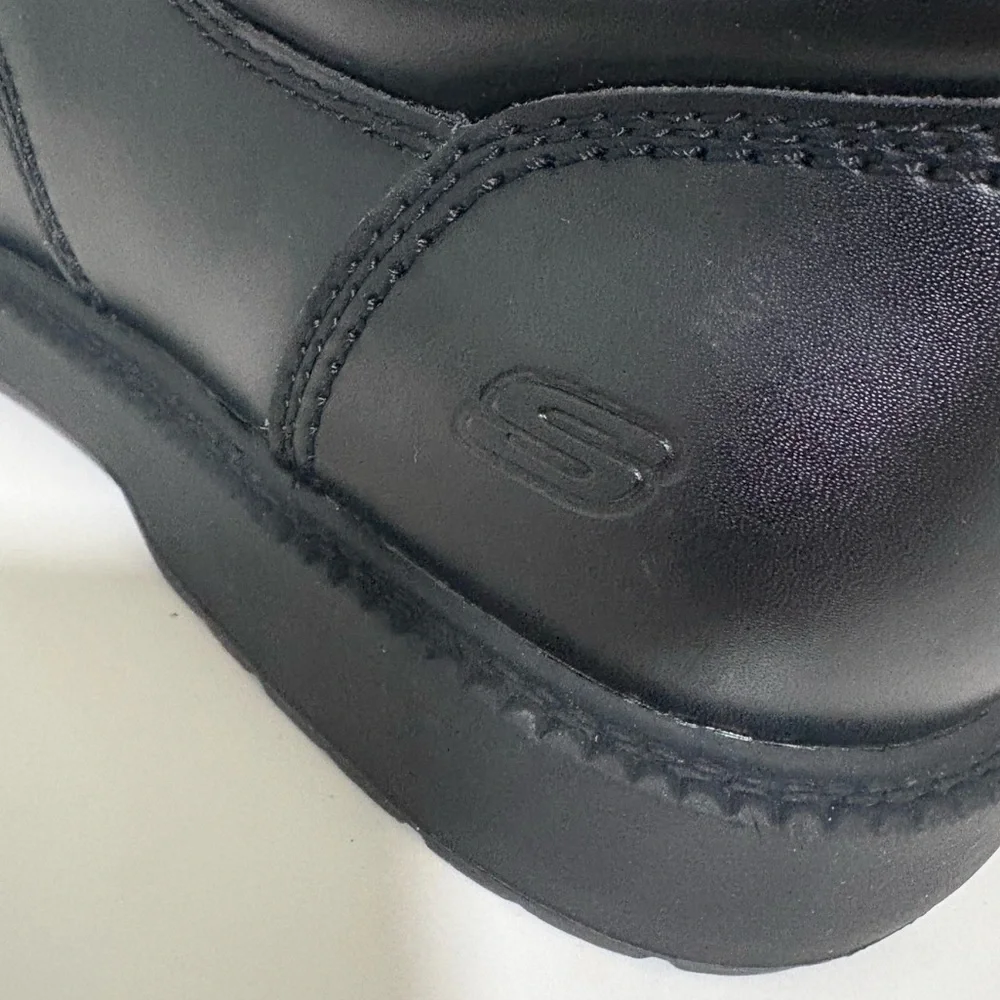 Skechers Slip Resistant Work Shoes Cottonwood Cantix Black Size 11.5 NEW! - Picture 6 of 14